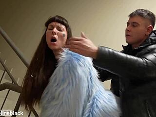 Caught Spying While We Fucked at Entrance, So Continued Indoors FULL!