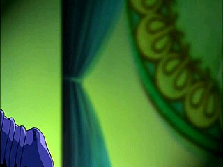 Nimfele Stratosphera împart săruturi lesbiene anime fierbinți.