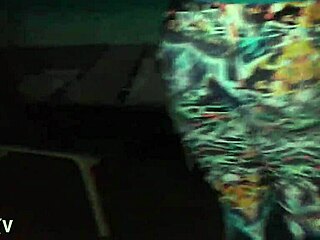 She Got New Lycra Pants and Body, Showing Off While Groped During Try-On