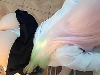 Big ass college girl gets fucked doggystyle in POV cosplay.