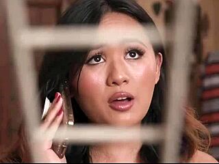 Phoebe Kalib’s tight pussy gets stretched by massive BBC in action.