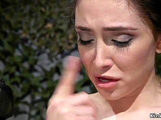 dom lesbian ties up babe and fucks her ass with strapon 😈🔥