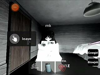 roblox whore with a big ass gets into some naughty action for fun