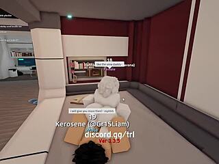 로블록스 콘도에서 흥분한 남자한테 박히고 크림파이 채워져