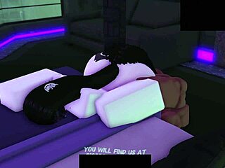 Viper slams this emo chick until she’s drained.