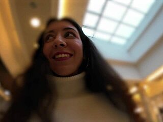 엘라 녹스, 가슴 큰 18+ 도둑질녀 경비실에서 거칠게 박아, 와!