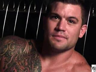 Super Stud Gets His First Gay Bigcock Gay Sex With Fucking And Anal!