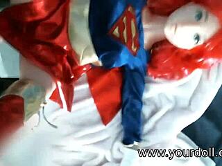 Fucking Redhead Superman Cosplay Doll Big Ass