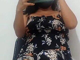 woman dancing and showing off her big ass and tits