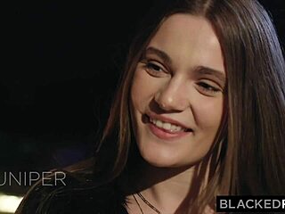 Hey, check out this brunette ditching her boyfriend for a huge BBC ride