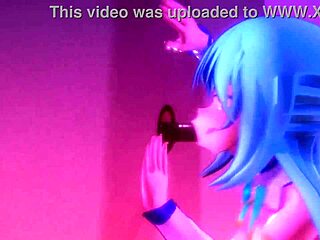Konosuba Aqua Glory Hole Scene with Detailed Action and Setup