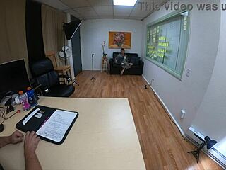 Skinny Slut Nataly Dewalt Gags And Chokes On Cock In Hardcore Casting Interview