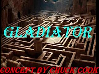 글래디에이터가 큰 엉덩이와 젖으로 몬스터 대결에서 지배하지만, 누가 정말로 승리할까?