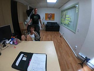 Skinny Slut Nataly Dewalt Gags And Chokes On Cock In Hardcore Casting Interview