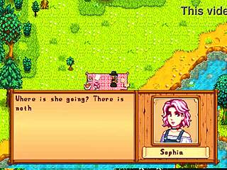 Sophia Voyeur Event In Xtardew Valley With Lesbian Futanari
