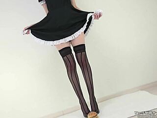 Woman Steps on Hamburger with Stockings in Foodcrush