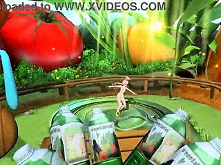 megurine luka in nude bunny costume