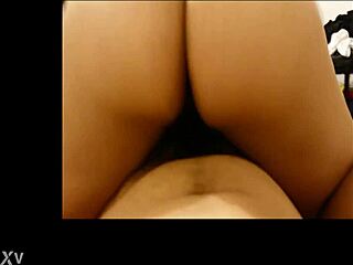 Big Booty BBW Japanese Girlfriend Rides Cock In Reverse Cowgirl