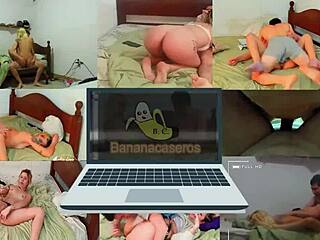 Pasangan Seks Mentah di Shower Panas, Ngewe Passionate Anak Tiri Hamil Bokong Besar