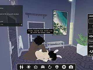 Fucked a bbc slut in roblox blacked hard