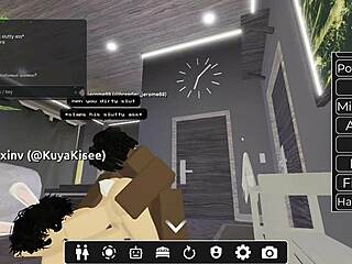 Fucked a bbc slut in roblox blacked hard