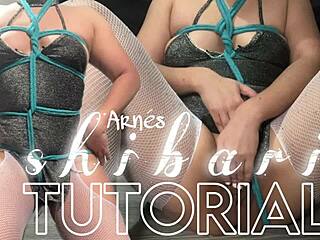 Follow this shibari tutorial 2.0 where I teach the harness, then masturbate on camera with squirting orgasm.