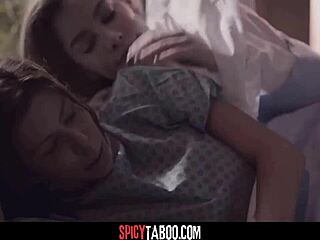 Busty milf and teen fucked by doctor in hospital 😏