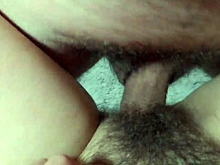 Cumming on Hairy Pussy Girl!