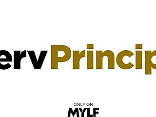 Stepmom alexa barters body in office fuck to save alice