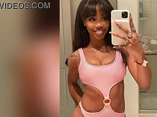 SZA jerk off tribute: Sexy black ebony celebrity contest!