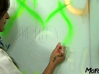 i made the brunette patient swallow my cum.