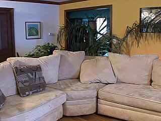 i fucked this blonde cougar teacher on the bed, giving her a facial after anal