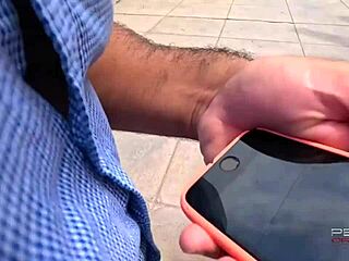 A chubby woman calls her ex for desperate sex.