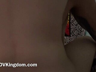 抜こうとしたけど我慢できず締まり良いマンコに熱中出し！