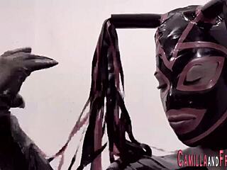 I experience intense BDSM with Latina transsexual