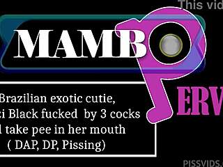 i'm meyzi black getting fucked by three big black cocks