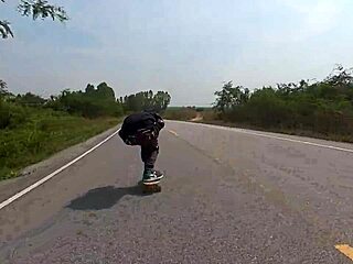 First Raw Run Video in Thailand with Asian Teen.