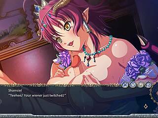 nice cumshot for greedy succubus