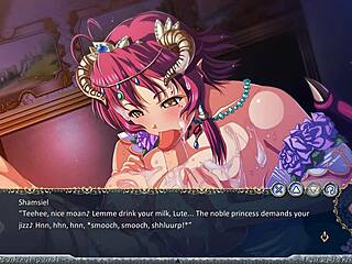 nice cumshot for greedy succubus