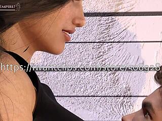 My Little 18+ Big Step-Sister's Muscular Bodybuilder Physique Towers Over Me