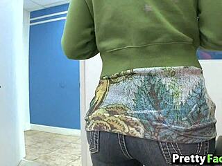 new to porn teen riley knight gets facial