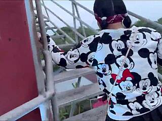 Public Blowjob And Facial Caught Outdoors