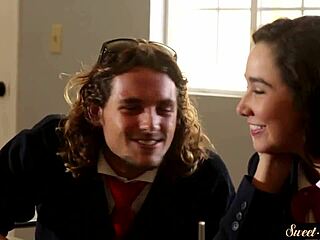 teen beauty rides stepbrothers hard cock in taboo fantasy