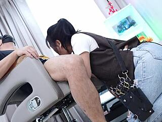 Big Ass Barber Girl Fucks Customer