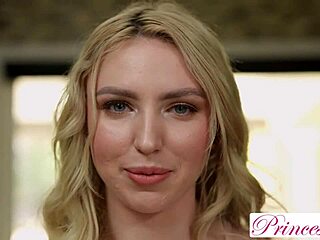 Britt Blair Lures Stepbro Into Quivering Pussy With Deepthroat And Handjob