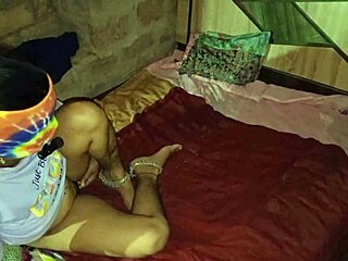 hot indian desi step brother in law fucks sister in law on bed