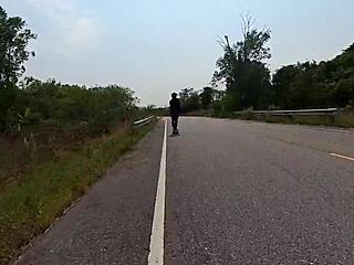 First Raw Run Video in Thailand with Asian Teen.