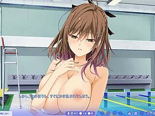 behind the scenes, bound miki hatsuse dances lewdly in bdsm bondage