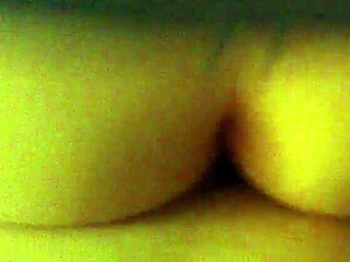 bareback doggystyle fucking in living room quickie with bent over action.