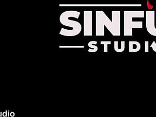 Busty babe lola bredly gets intense ass fucking from robien gun ss008